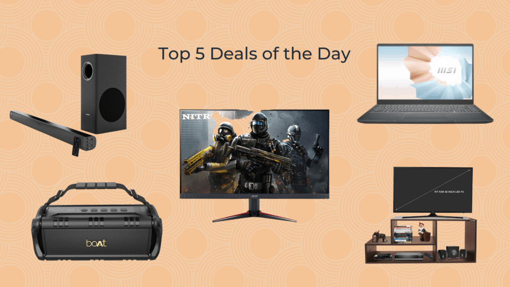 Top 5 Deals of the Day