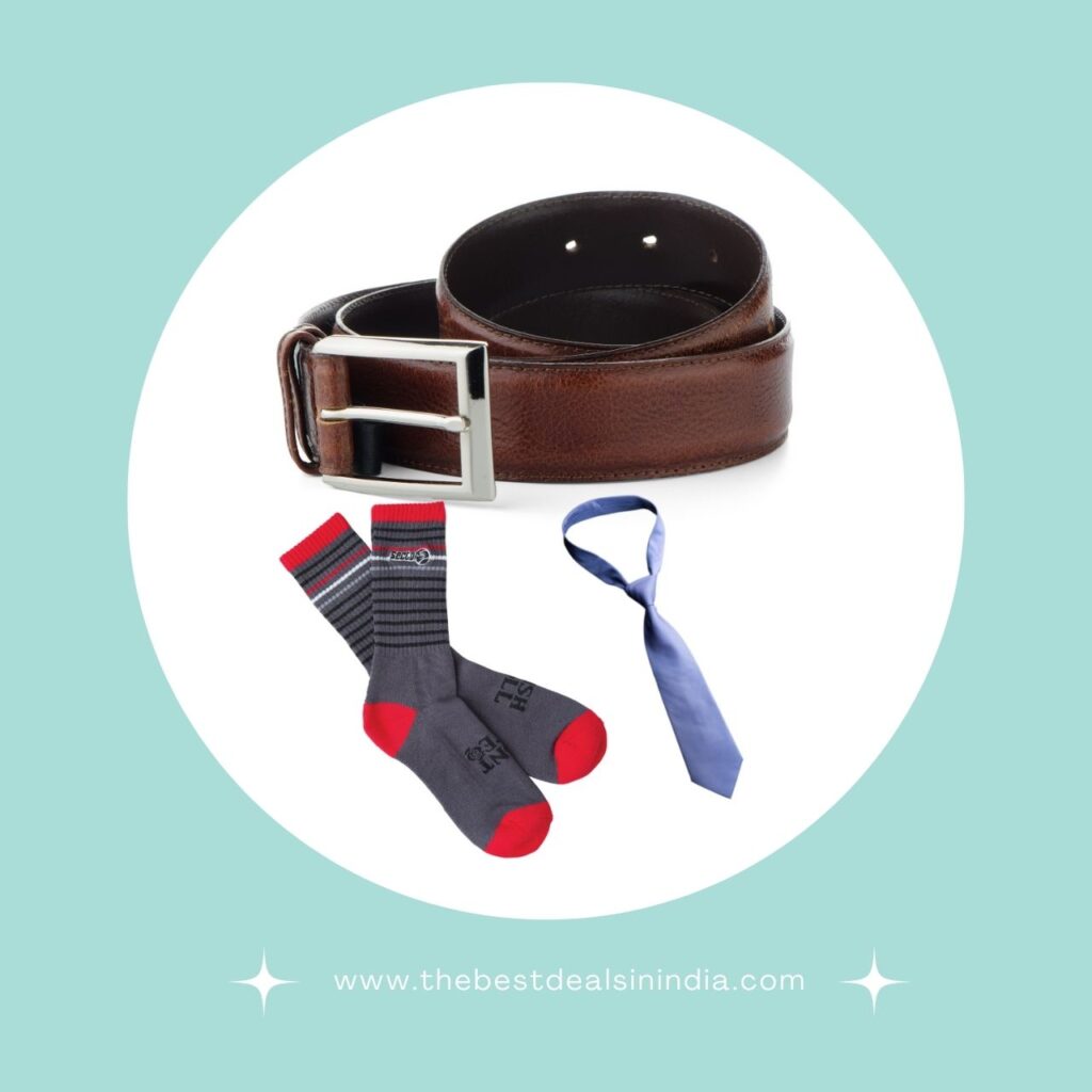 mens accessories belt socks tie